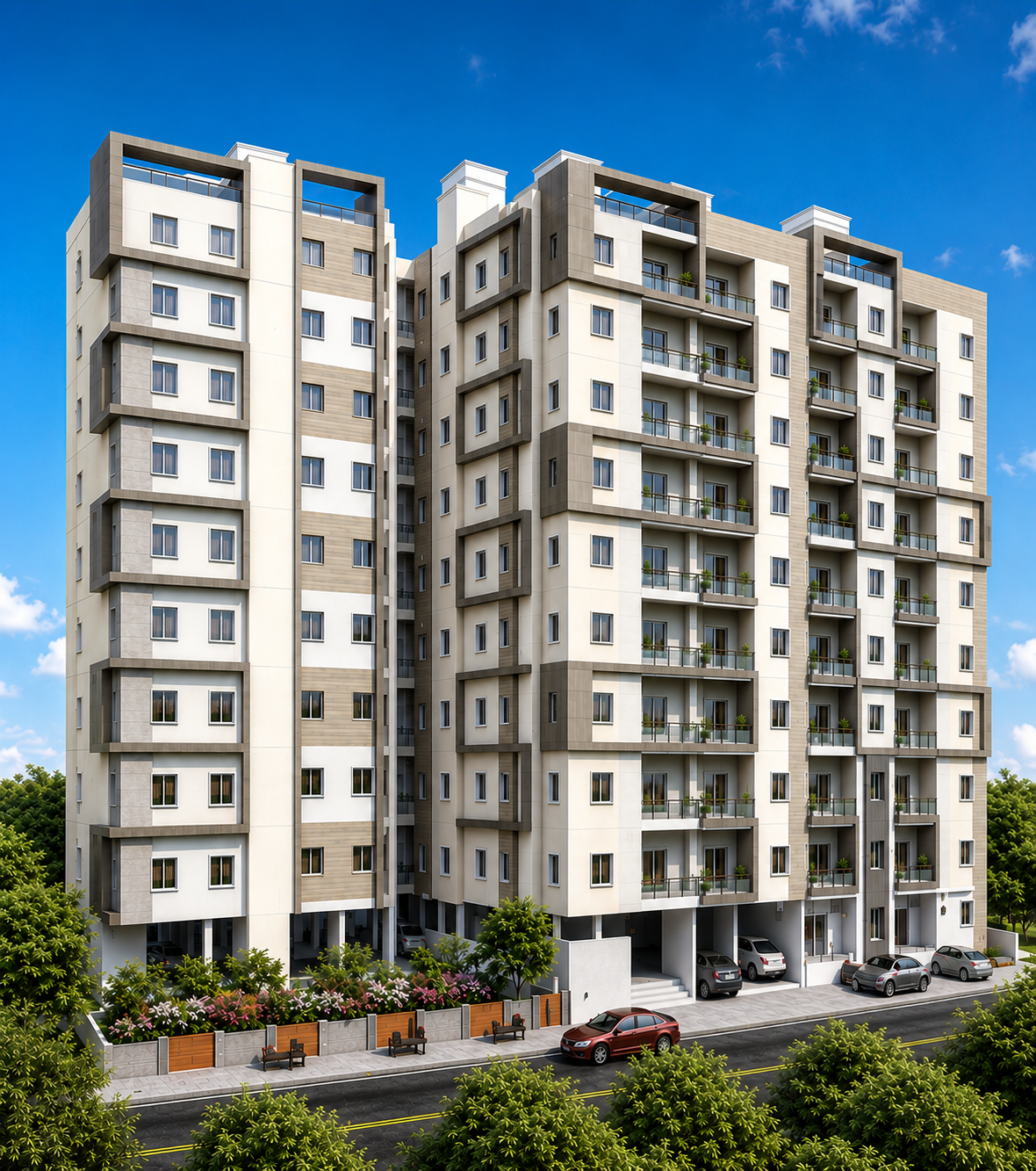 Qmaks 1400 at Alkapur - Structural Engineering by Nexus Design Cell