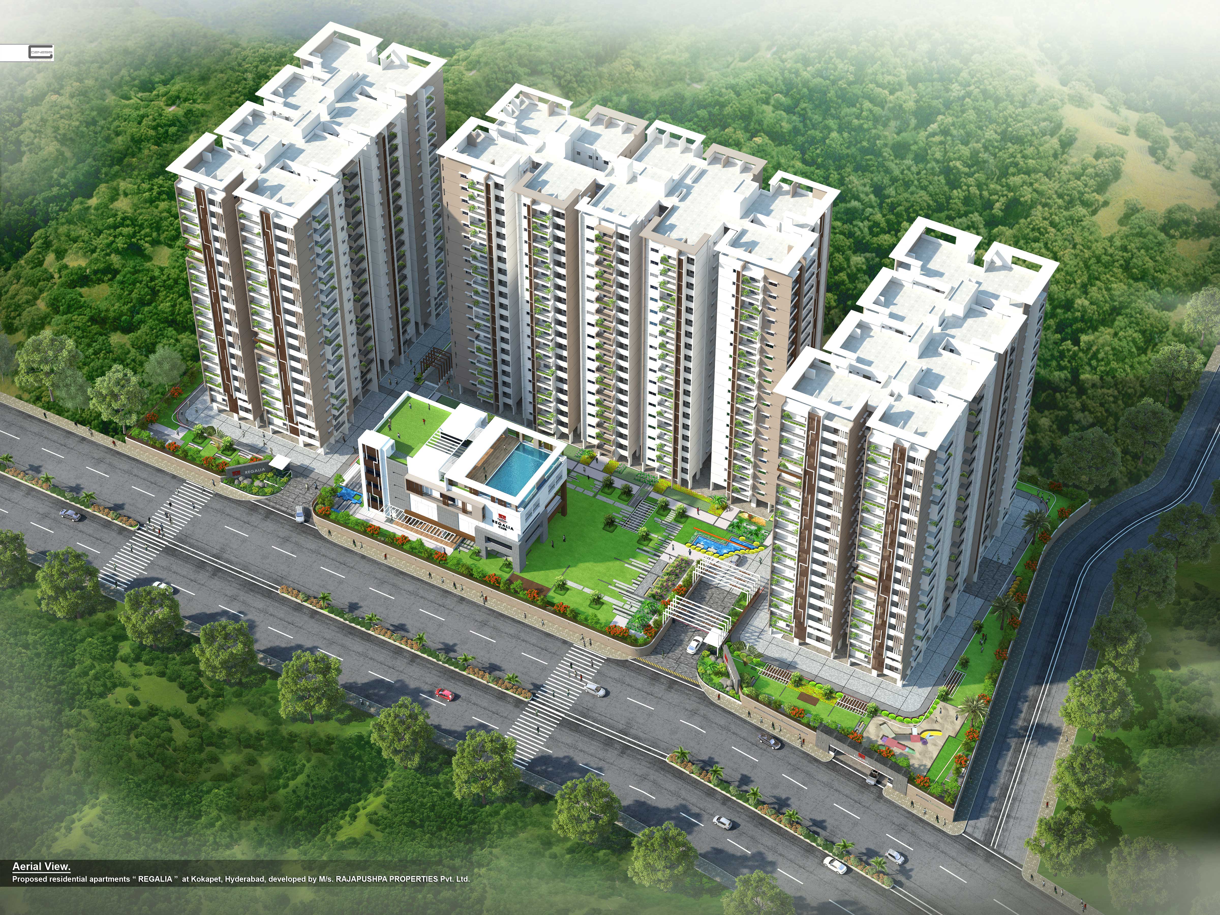 Rajapushpa Regalia at Kokapet - Structural Engineering by Nexus Design Cell
